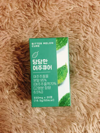 조은약초 국산 당당한 여주큐어 550mg x 30정 x 1박스 — 5점을 준 리뷰어가 2020년 7월 올린 사용 사진