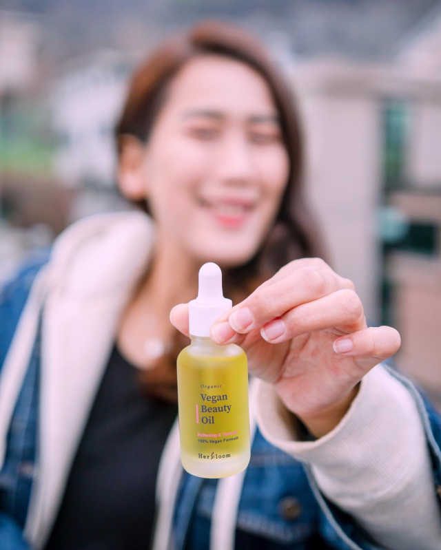 비건 뷰티 오일 리뷰 사진