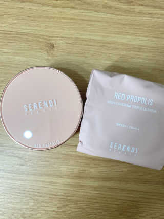 세렌디뷰티 레드 프로폴리스 하이 커버링 트리플 쿠션 — 5점을 준 리뷰어가 2020년 9월 올린 사용 사진