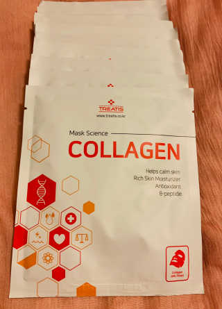 트리티스 [Treatis] Facial Sheet Mask — 5점을 준 리뷰어가 2020년 11월 올린 사용 사진