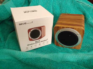 SEVIZ MINI10W 레트로 블루투스 스피커 — 5점을 준 리뷰어가 2020년 9월 올린 사용 사진