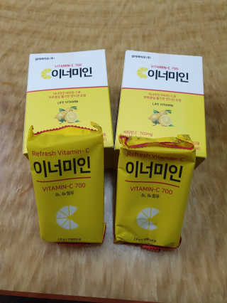 이너미인 VITAMIN-C 700 — 5점을 준 리뷰어가 2020년 10월 올린 사용 사진