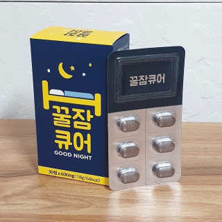 조은약초 꿀잠큐어 제주 감태추출물 감태정 600mg — 5점을 준 리뷰어가 2020년 4월 올린 사용 사진
