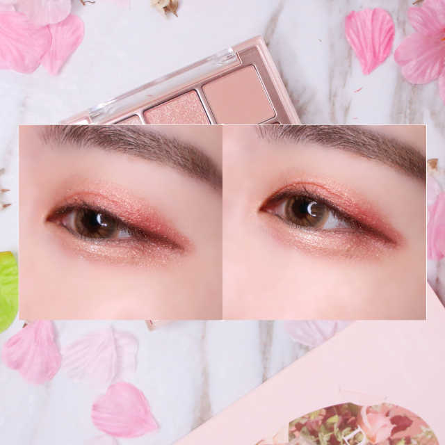 SS컬렉션 로즈페탈 섀도우 팔레트 리뷰 사진