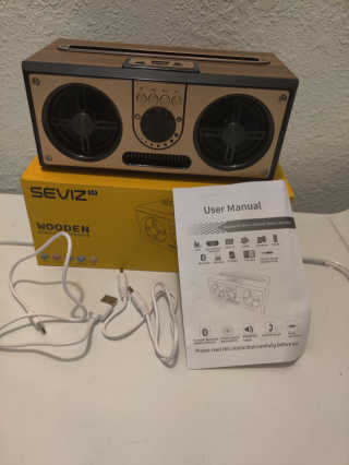 SEVIZ RETRO20W 레트로 블루투스 스피커 — 5점을 준 리뷰어가 2020년 6월 올린 사용 사진