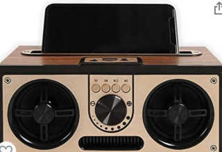 SEVIZ RETRO20W 레트로 블루투스 스피커 — 5점을 준 리뷰어가 2020년 7월 올린 사용 사진