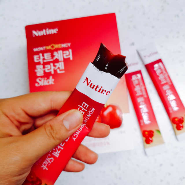 뉴틴 타트체리 콜라겐 스틱 20g X 30포 리뷰 사진