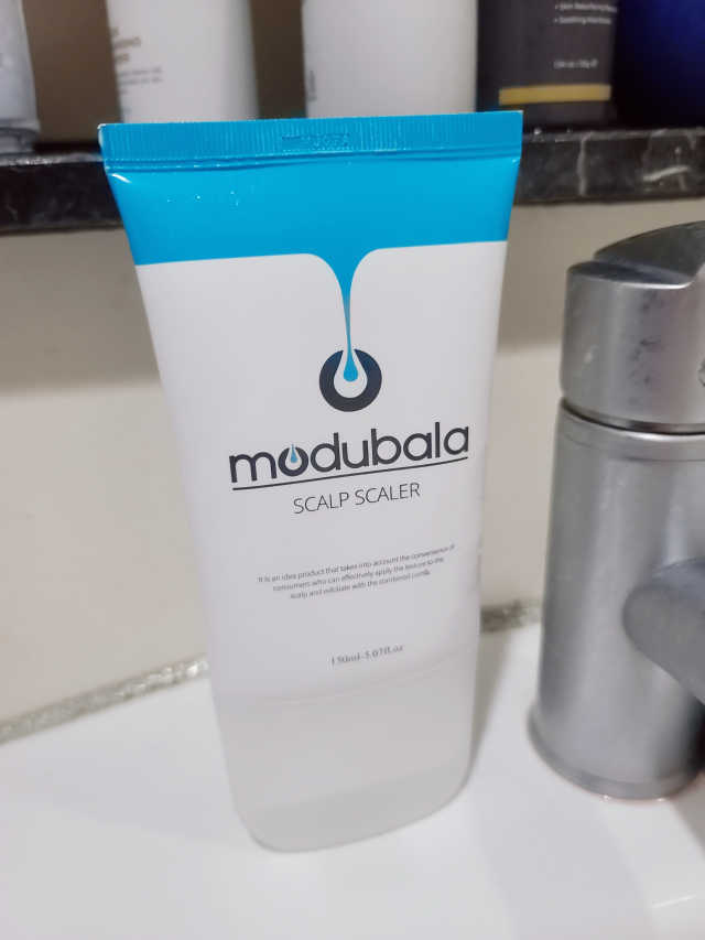 모두발라 스칼프 스케일러 브러쉬형 150ml / 두피케어 리뷰 사진