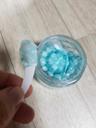 메디필 블루 아쿠아 톡스 크림 — 5점을 준 리뷰어가 2020년 6월 올린 사용 사진
