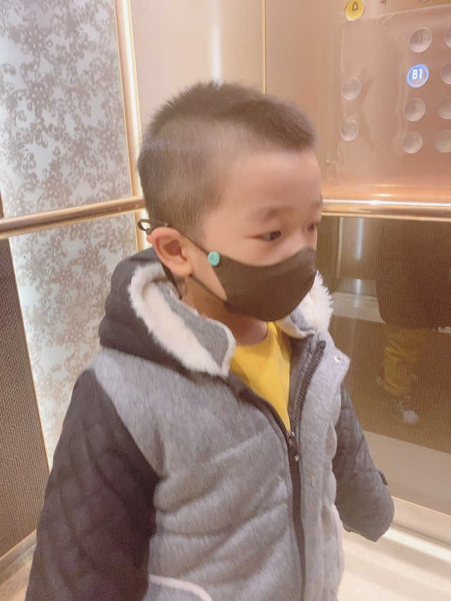 루미카 유아 키즈 안전한 마스크와 스트랩 리뷰 사진