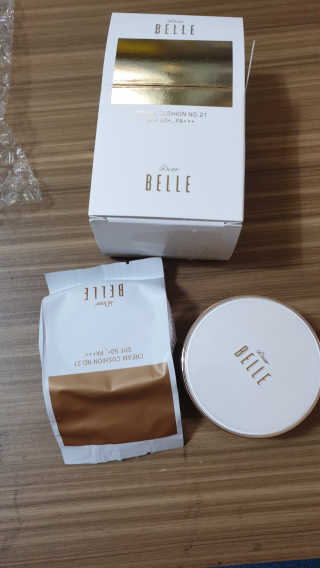 디어벨르 크림쿠션 DEAR BELLE CREAM COUSION — 5점을 준 리뷰어가 2020년 8월 올린 사용 사진