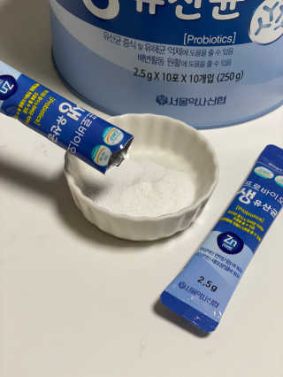 서울약사신협_프로바이오생유산균_2.5G x 100포 — 5점을 준 리뷰어가 2020년 6월 올린 사용 사진