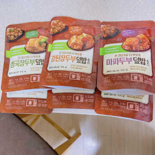 [풀무원] 큰건더기로 더 맛있게, 두부덮밥소스 3종 — 4.5점을 준 리뷰어가 2020년 12월 올린 사용 사진