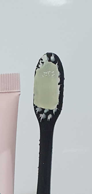 케어팟 청정치약 후치약 구취 입냄새 제거 천연치약 — 5점을 준 리뷰어가 2020년 9월 올린 사용 사진