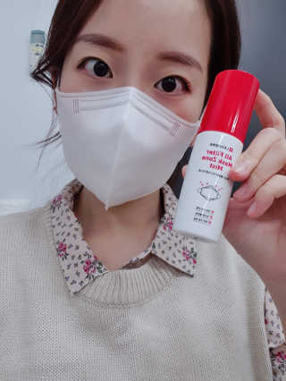 리더스코스메틱 리더스 올필터 마스크존 미스트 — 4점을 준 리뷰어가 2020년 11월 올린 사용 사진