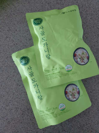 한촌몰 설렁탕집 가마솥 도가니탕 350g x 2팩 — 5점을 준 리뷰어가 2020년 7월 올린 사용 사진