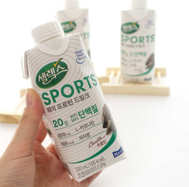 셀렉스 스포츠 드링크 초콜릿 _ 330ml x 12팩 리뷰 사진