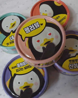동원참치 펭수참치 — 5점을 준 리뷰어가 2020년 7월 올린 사용 사진