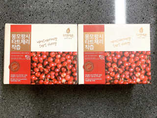 자연에온 몽모랑시 타트체리 착즙 100mL 10개입 2BOX — 5점을 준 리뷰어가 2020년 10월 올린 사용 사진