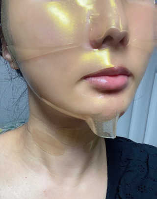 한미려 프리미엄 하이드로겔 마스크 — 4점을 준 리뷰어가 2020년 9월 올린 사용 사진