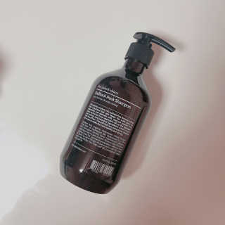 the naked object [탈모볼륨샴푸] 디블랙 팩 샴푸 — 4점을 준 리뷰어가 2020년 4월 올린 사용 사진