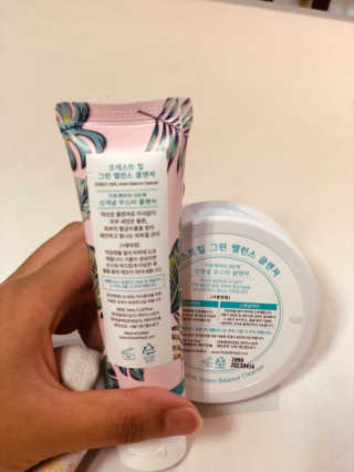 포레스트힐 SS 그린 밸런스 클렌져 50ml + 40ml — 5점을 준 리뷰어가 2020년 8월 올린 사용 사진