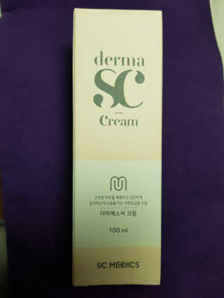 derma SC-Cream 더마에스씨 크림 100ml — 2점을 준 리뷰어가 2020년 5월 올린 사용 사진