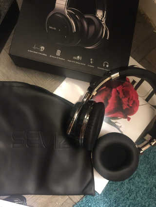 SEVIZ Bluetooth Headphones 10 3color — 5점을 준 리뷰어가 2020년 8월 올린 사용 사진