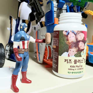 비타맘 키즈플러스업 성장기 어린이 멀티비타민미네랄 120정 — 5점을 준 리뷰어가 2020년 6월 올린 사용 사진