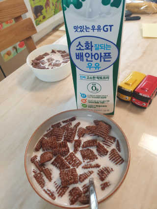 남양유업 맛있는우유GT 소화잘되는 배안아픈우유 3EA — 5점을 준 리뷰어가 2020년 10월 올린 사용 사진
