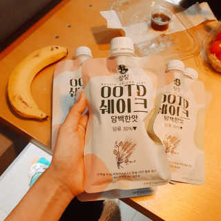 [꾸콤] 참참 OOTD쉐이크 담백한 일주일세트 50g x 5 — 5점을 준 리뷰어가 2020년 11월 올린 사용 사진