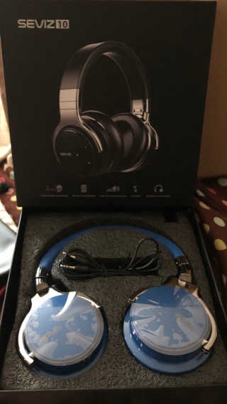 SEVIZ Bluetooth Headphones 10 3color — 4.5점을 준 리뷰어가 2020년 9월 올린 사용 사진