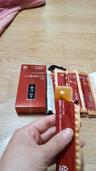 로그네이처 로그 인 홍삼젤리 7+ — 5점을 준 리뷰어가 2020년 5월 올린 사용 사진