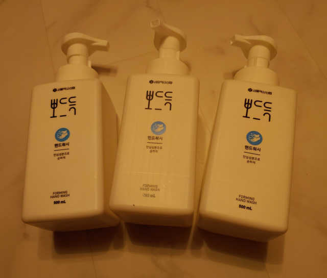 서울약사신협_뽀드득핸드워시_500ml x 3ea 리뷰 사진