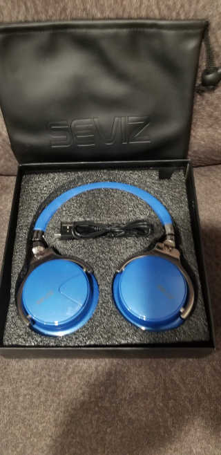SEVIZ Bluetooth Headphones 10 3color — 5점을 준 리뷰어가 2020년 6월 올린 사용 사진