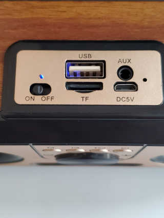 SEVIZ RETRO20W 레트로 블루투스 스피커 — 5점을 준 리뷰어가 2020년 7월 올린 사용 사진