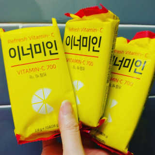 이너미인 VITAMIN-C 700 — 5점을 준 리뷰어가 2020년 9월 올린 사용 사진