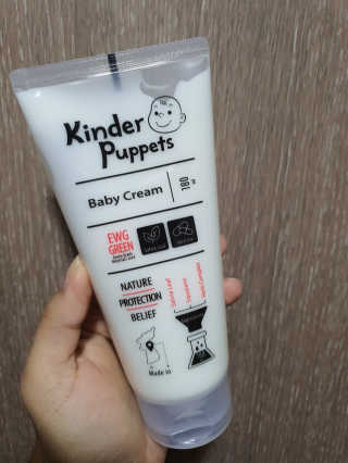 킨더퍼페츠 베이비크림 180ml — 4점을 준 리뷰어가 2020년 9월 올린 사용 사진