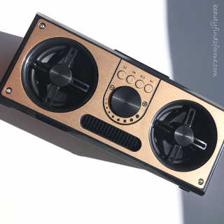 SEVIZ RETRO20W 레트로 블루투스 스피커 — 5점을 준 리뷰어가 2020년 10월 올린 사용 사진