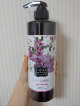 르퀼라야 스칼프 샴푸 810ml [가드니아/포레스트] — 5점을 준 리뷰어가 2020년 7월 올린 사용 사진