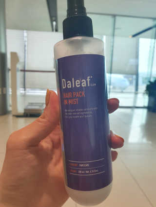 달리프 글램 헤어팩 인미스트 200ml — 5점을 준 리뷰어가 2020년 8월 올린 사용 사진