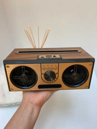 SEVIZ RETRO20W 레트로 블루투스 스피커 — 5점을 준 리뷰어가 2020년 7월 올린 사용 사진