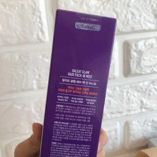 달리프 글램 헤어팩 인미스트 200ml — 4점을 준 리뷰어가 2020년 12월 올린 사용 사진