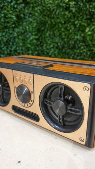 SEVIZ RETRO20W 레트로 블루투스 스피커 — 5점을 준 리뷰어가 2020년 7월 올린 사용 사진