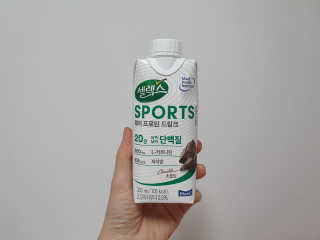 셀렉스스포츠 셀렉스 스포츠 드링크 초콜릿 _ 330ml x 12팩 — 5점을 준 리뷰어가 2020년 11월 올린 사용 사진