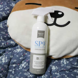 SP9 스프레이형 프리미엄 살균소독제 500ml+100ml — 5점을 준 리뷰어가 2020년 11월 올린 사용 사진