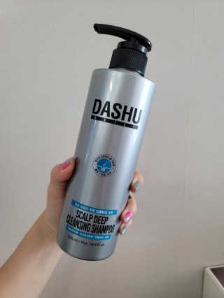 다슈코리아 다슈 데일리 두피 딥 클렌징 샴푸 500ml — 5점을 준 리뷰어가 2020년 10월 올린 사용 사진