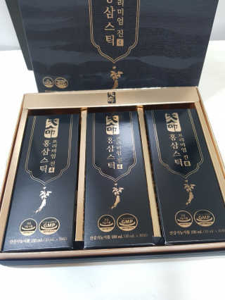 헬스업_천명진프리미엄홍삼스틱_10ml x 30포 — 5점을 준 리뷰어가 2020년 7월 올린 사용 사진