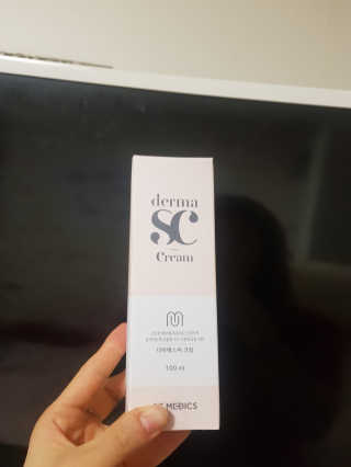derma SC-Cream 더마에스씨 크림 100ml — 5점을 준 리뷰어가 2020년 4월 올린 사용 사진