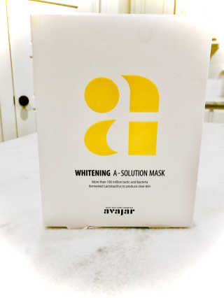 Avajar A-Solution 마스크 — 5점을 준 리뷰어가 2020년 12월 올린 사용 사진
